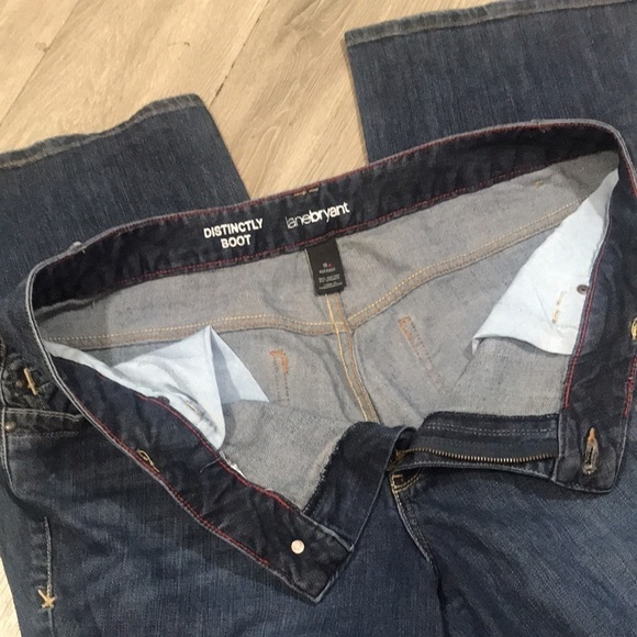 Lane Bryant DarkWash Distinctly Bootcut Jeans size 18 Moderately  Curvy - Picture 5 of 8